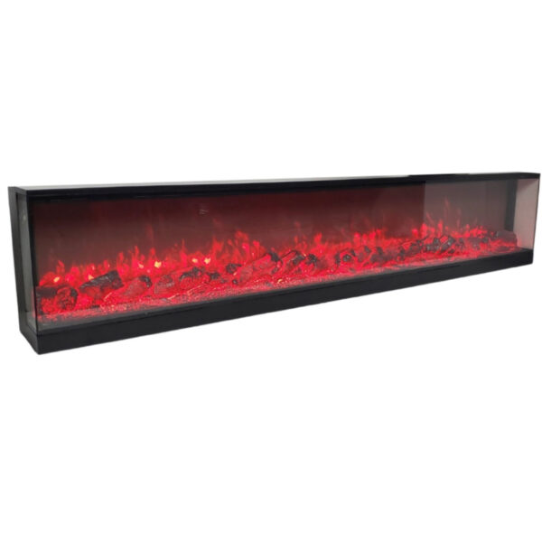 A’Flame Elektrische 3-Zijdige Sfeerhaard 210x20x30 cm