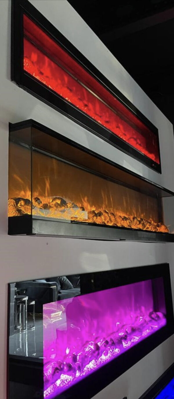 Elektrische Sfeerhaard A'Flame 3-Zijdig 150x20x35 CM - Image 2