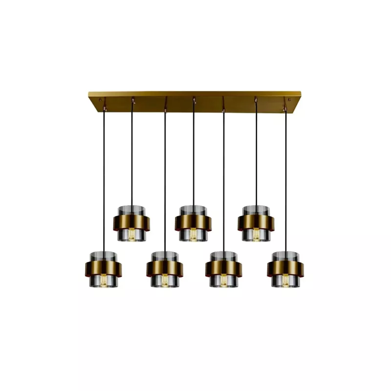 Hanglamp Raffael Goud 7 Lichts