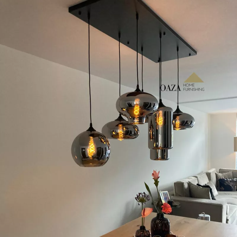 Hanglamp Lumious Smoke Mix 7 Lichts