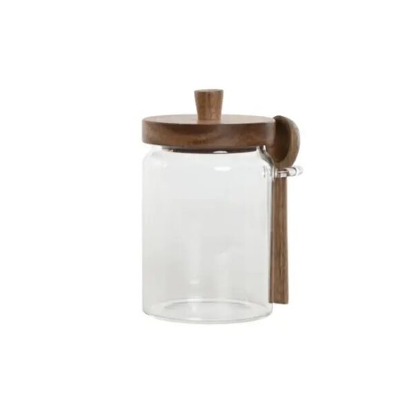 SferaDecor Acacia Glass Honingpot | 11x15