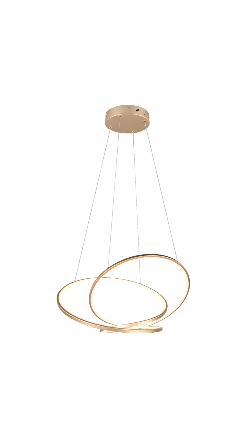 Hanglamp Voltaire Goud Groot Ø84 cm LED
