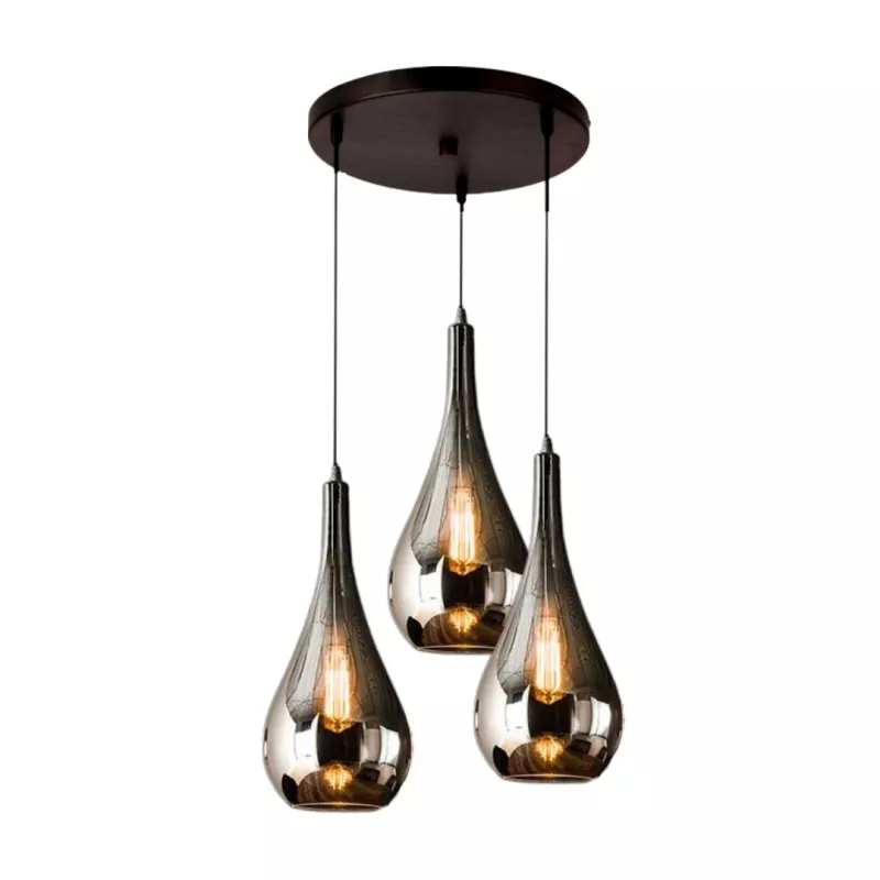 Hanglamp Aurora Smoke 3 Lichts